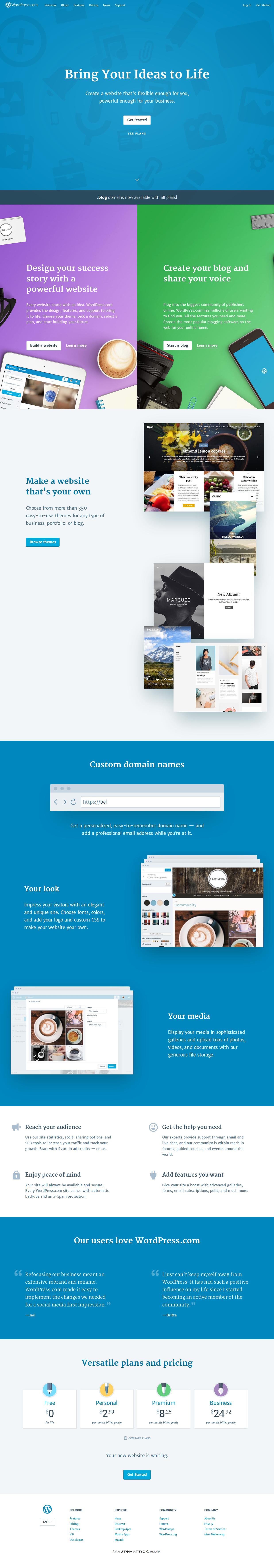 Homepage Neos